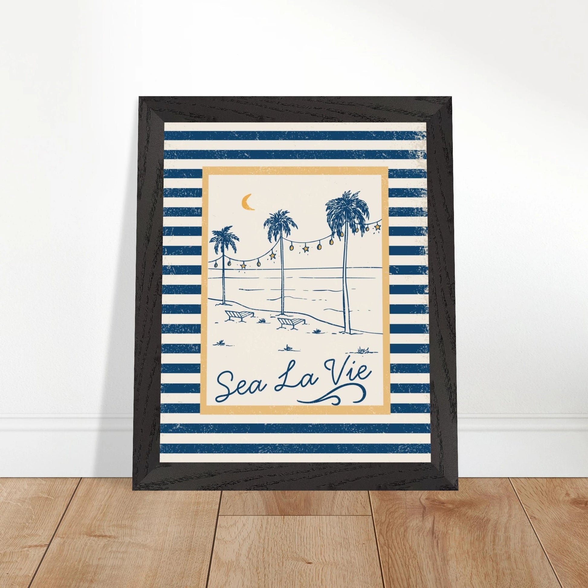 Sea La Vie Coastal Chic Wall Art - Out of Office Outfitters - Print Material