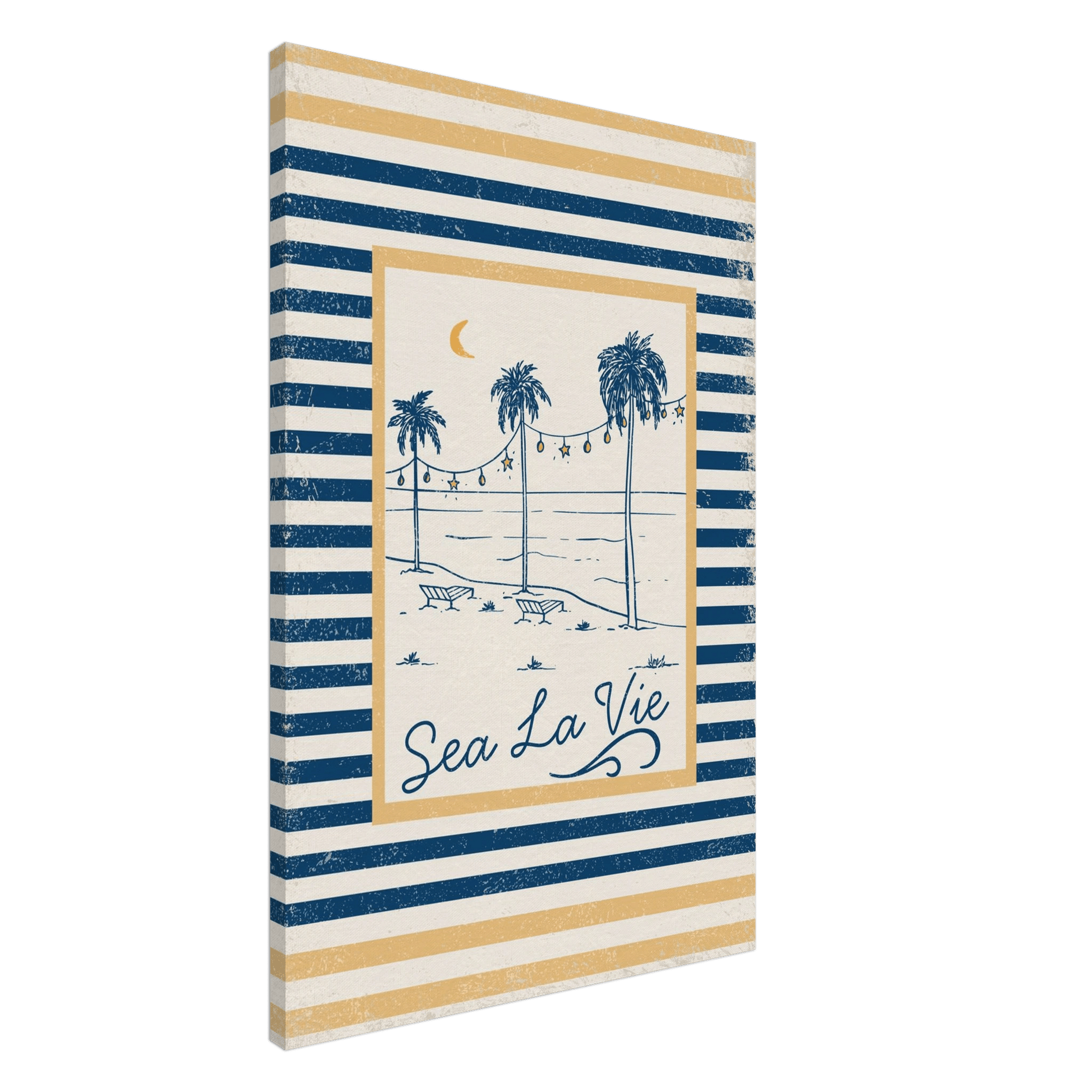 Sea La Vie Coastal Chic Wall Art - Out of Office Outfitters - Print Material