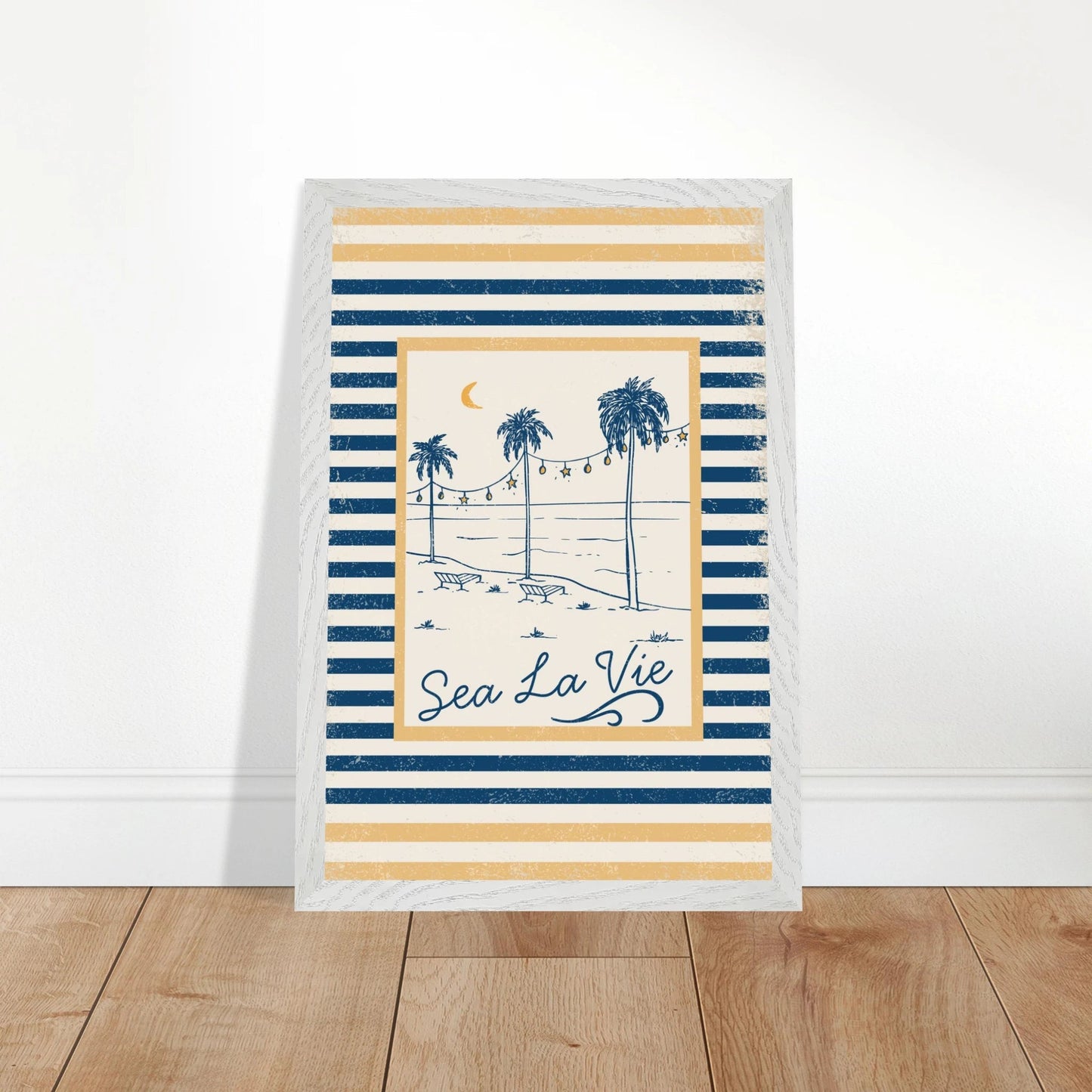 Sea La Vie Coastal Chic Wall Art - Out of Office Outfitters - Print Material