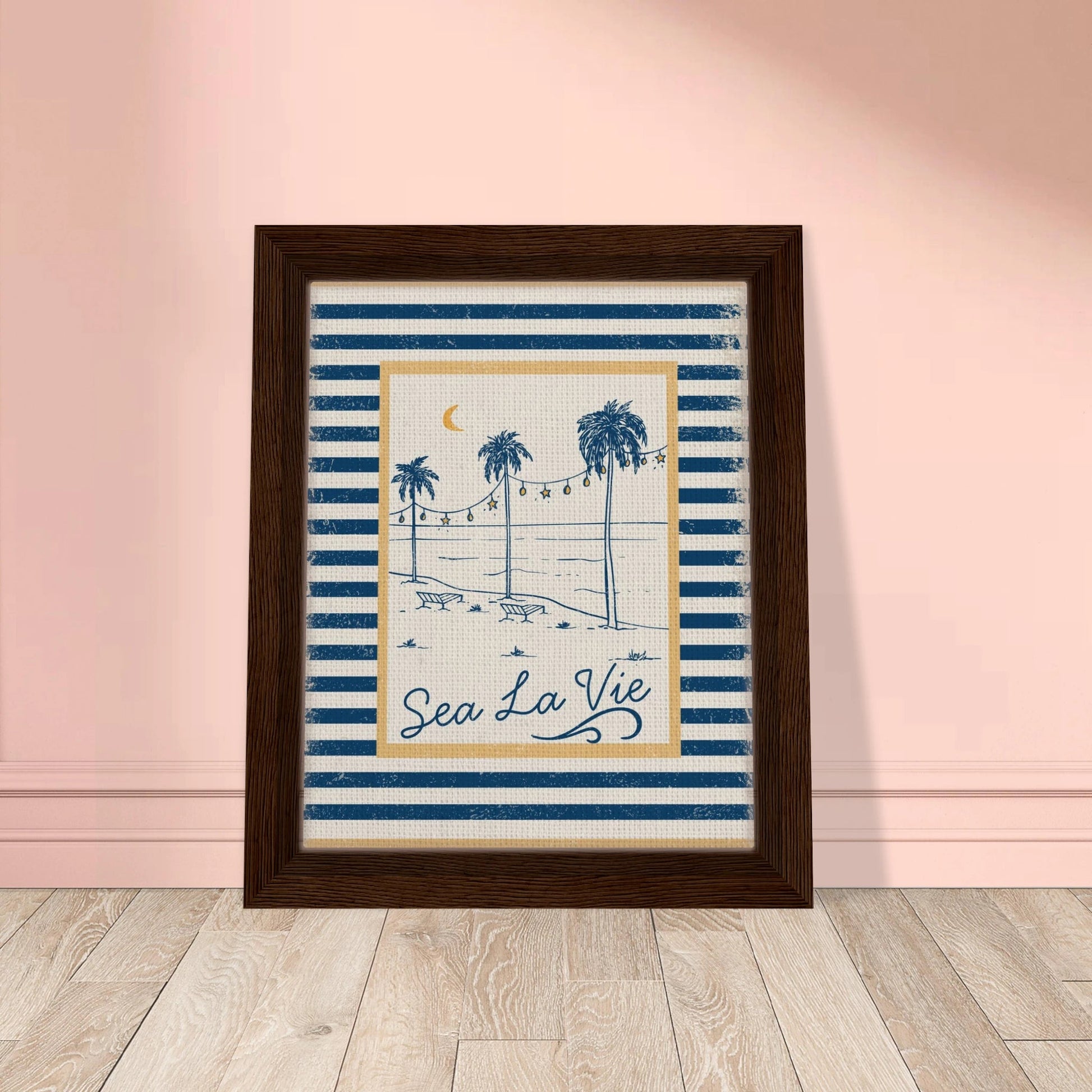 Sea La Vie Coastal Chic Wall Art - Out of Office Outfitters - Print Material