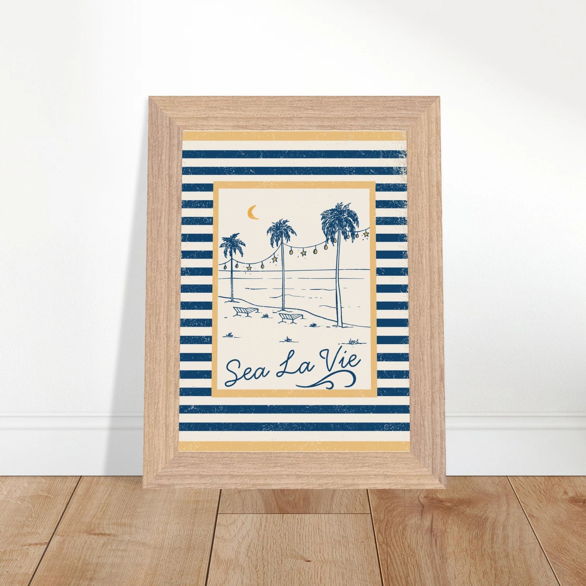 Sea La Vie Coastal Chic Wall Art - Out of Office Outfitters - Print Material
