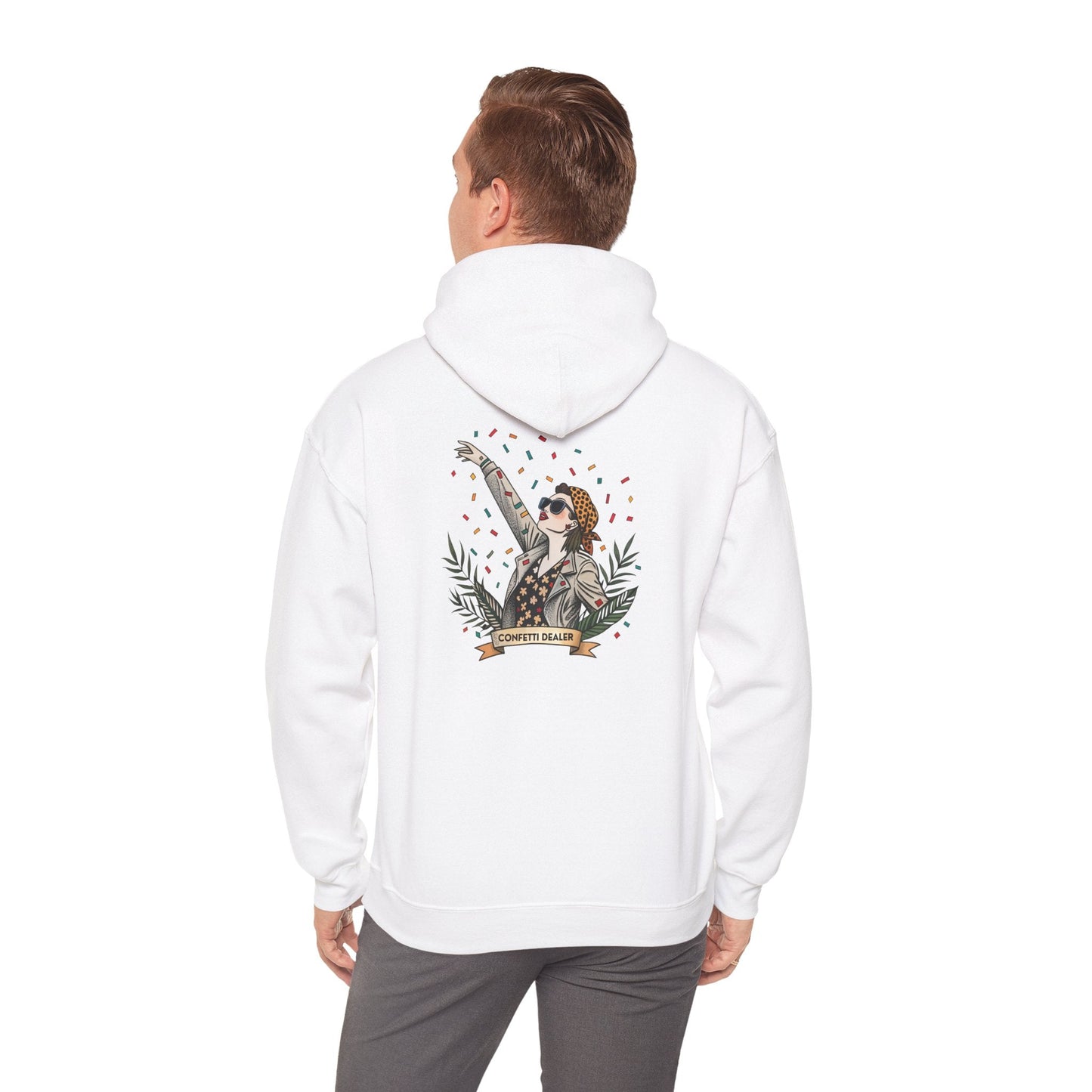 Shenanigans Department - Confetti Dealer Hoodie - Out of Office Outfitters - Hoodie