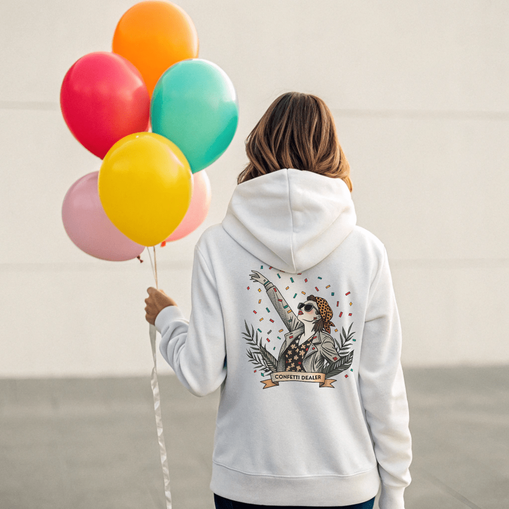 Shenanigans Department - Confetti Dealer Hoodie - Out of Office Outfitters - Hoodie