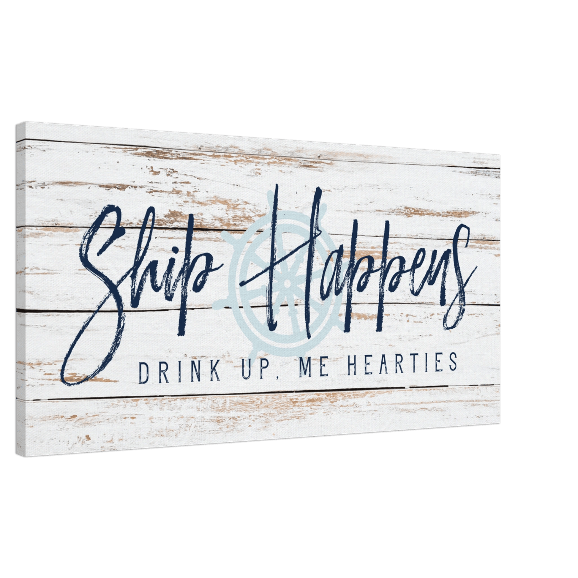 Ship Happens Canvas Wall Art - Out of Office Outfitters - Print Material