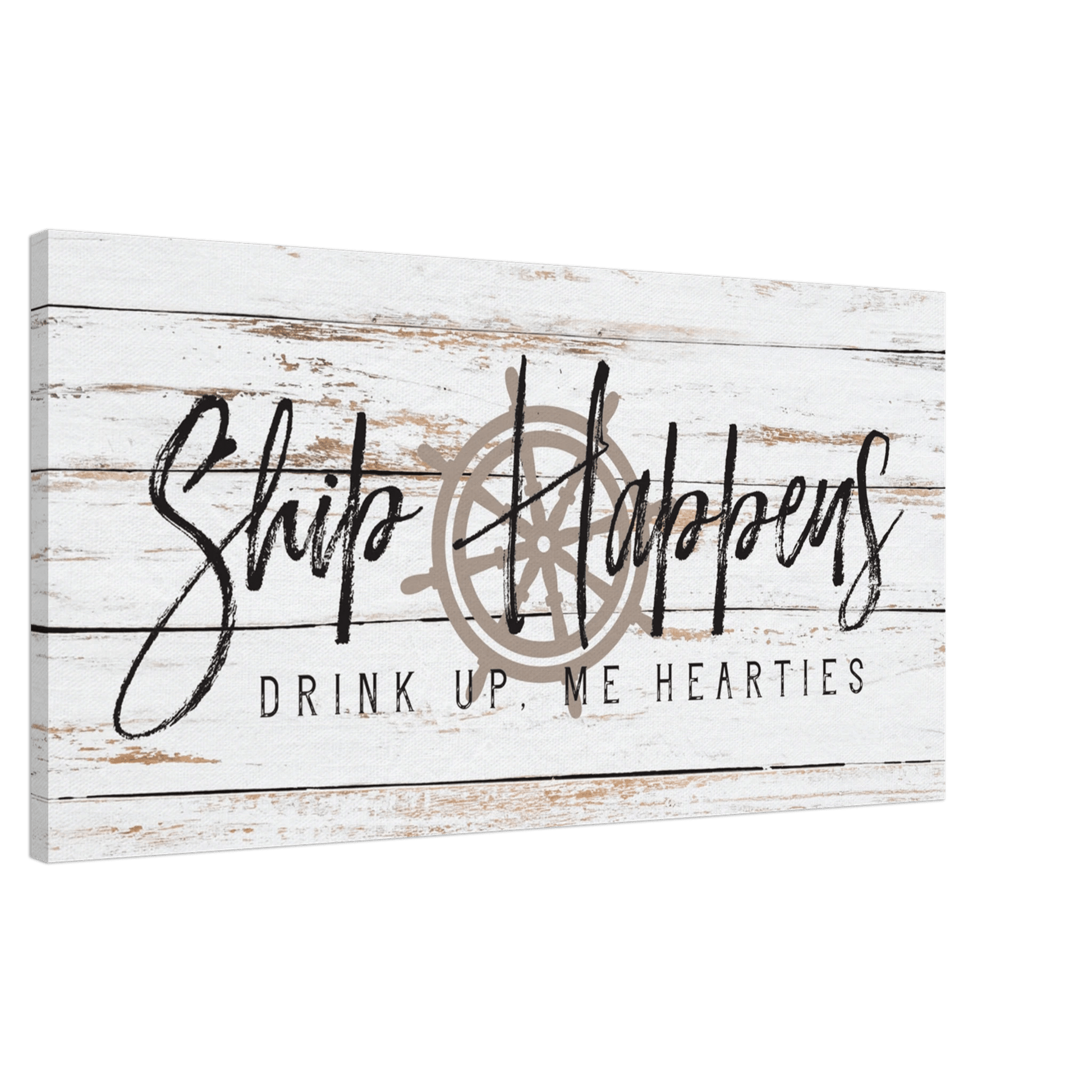 Ship Happens Canvas Wall Art - Out of Office Outfitters - Print Material