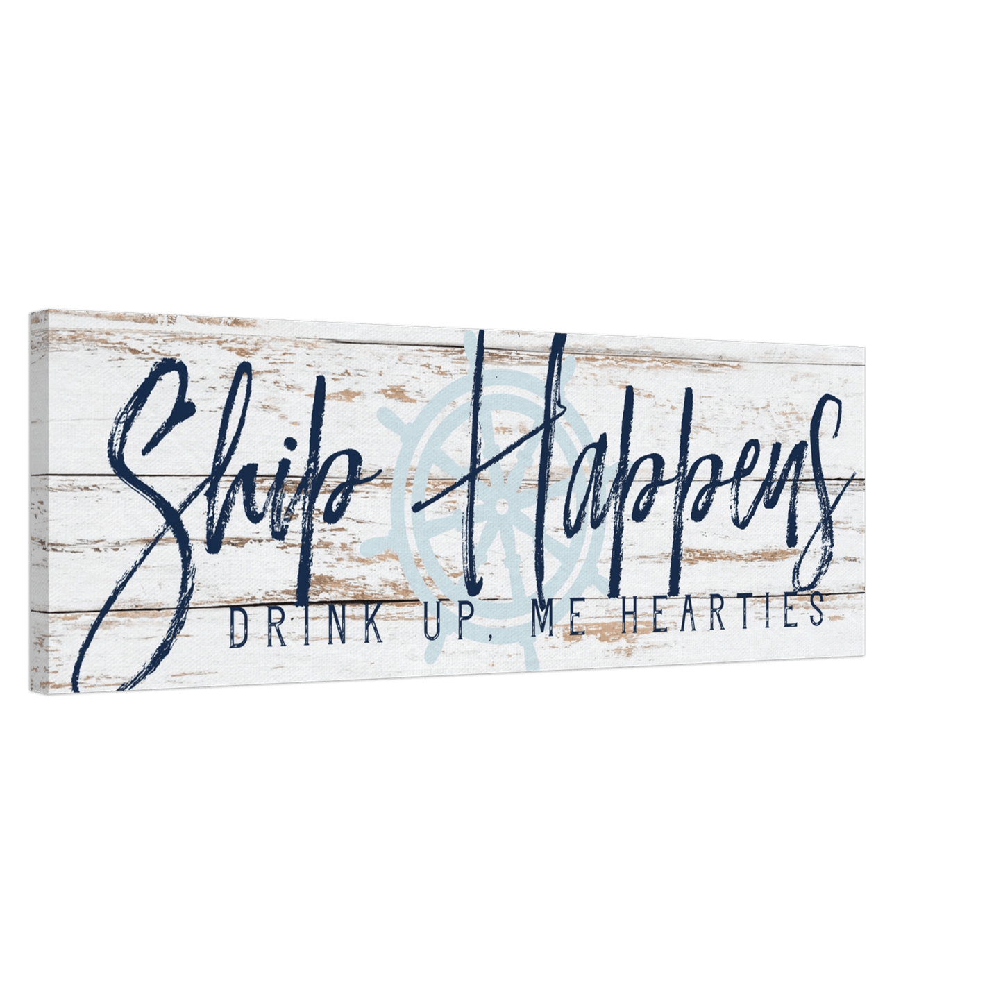 Ship Happens Canvas Wall Art - Out of Office Outfitters - Print Material