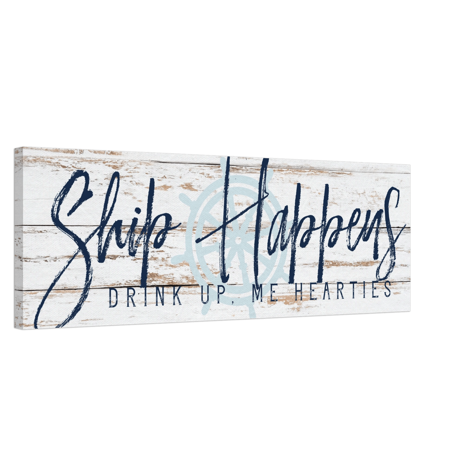 Ship Happens Canvas Wall Art - Out of Office Outfitters - Print Material