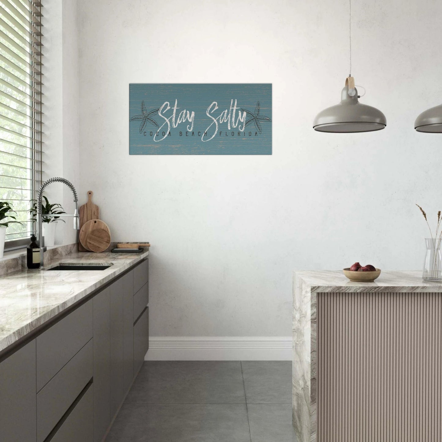 Stay Salty Canvas Wall Art - Out of Office Outfitters - Print Material