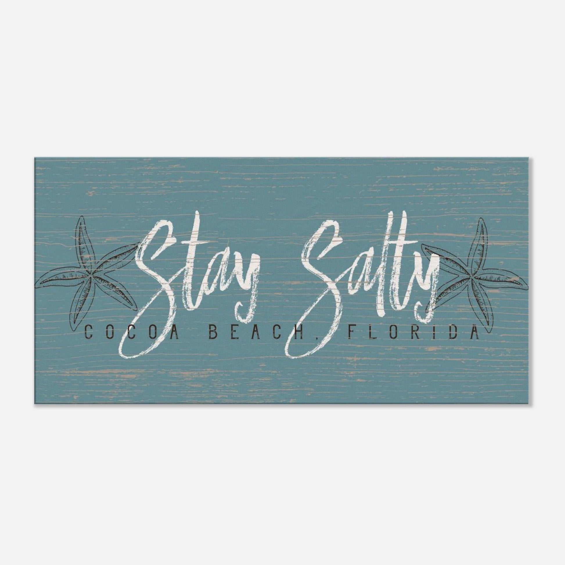Stay Salty Canvas Wall Art - Out of Office Outfitters - Print Material