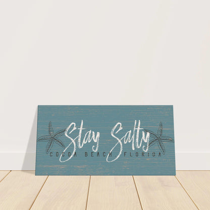 Stay Salty Canvas Wall Art - Out of Office Outfitters - Print Material