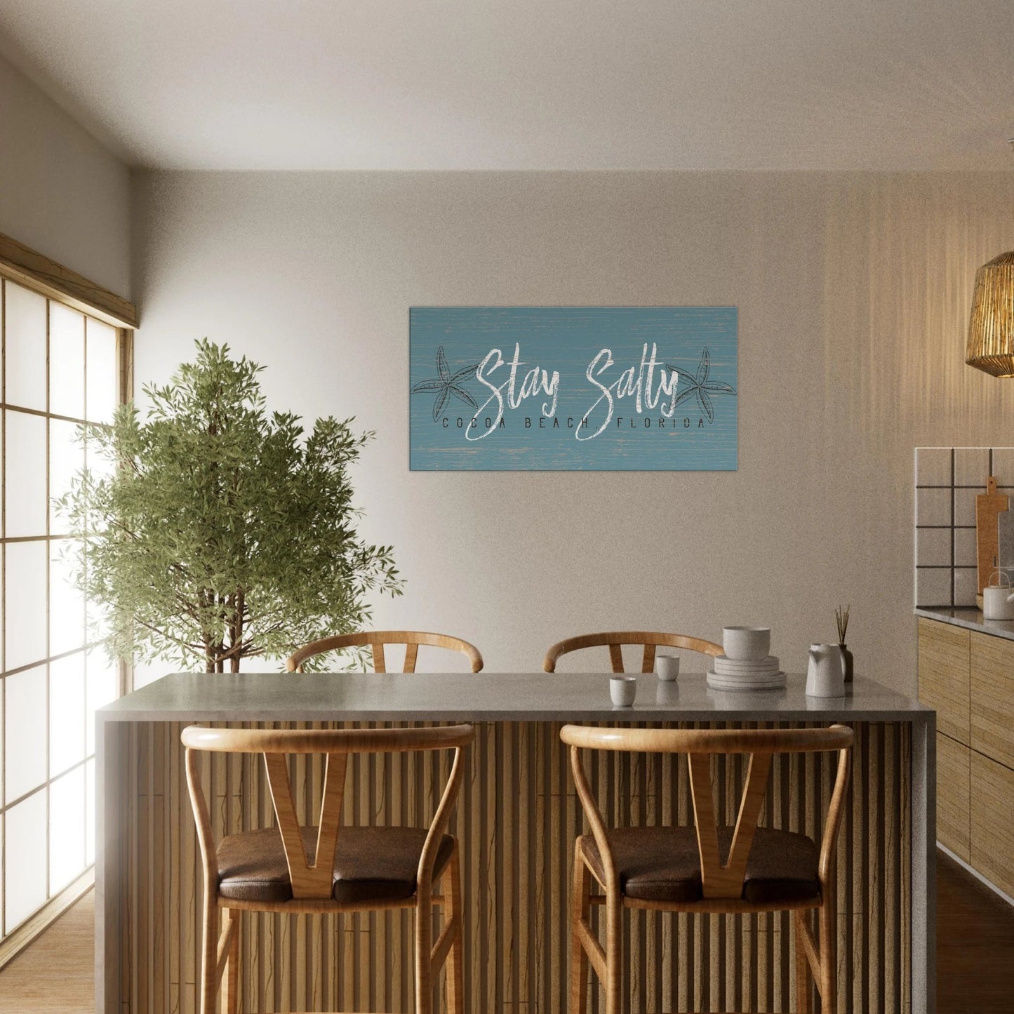 Stay Salty Canvas Wall Art - Out of Office Outfitters - Print Material