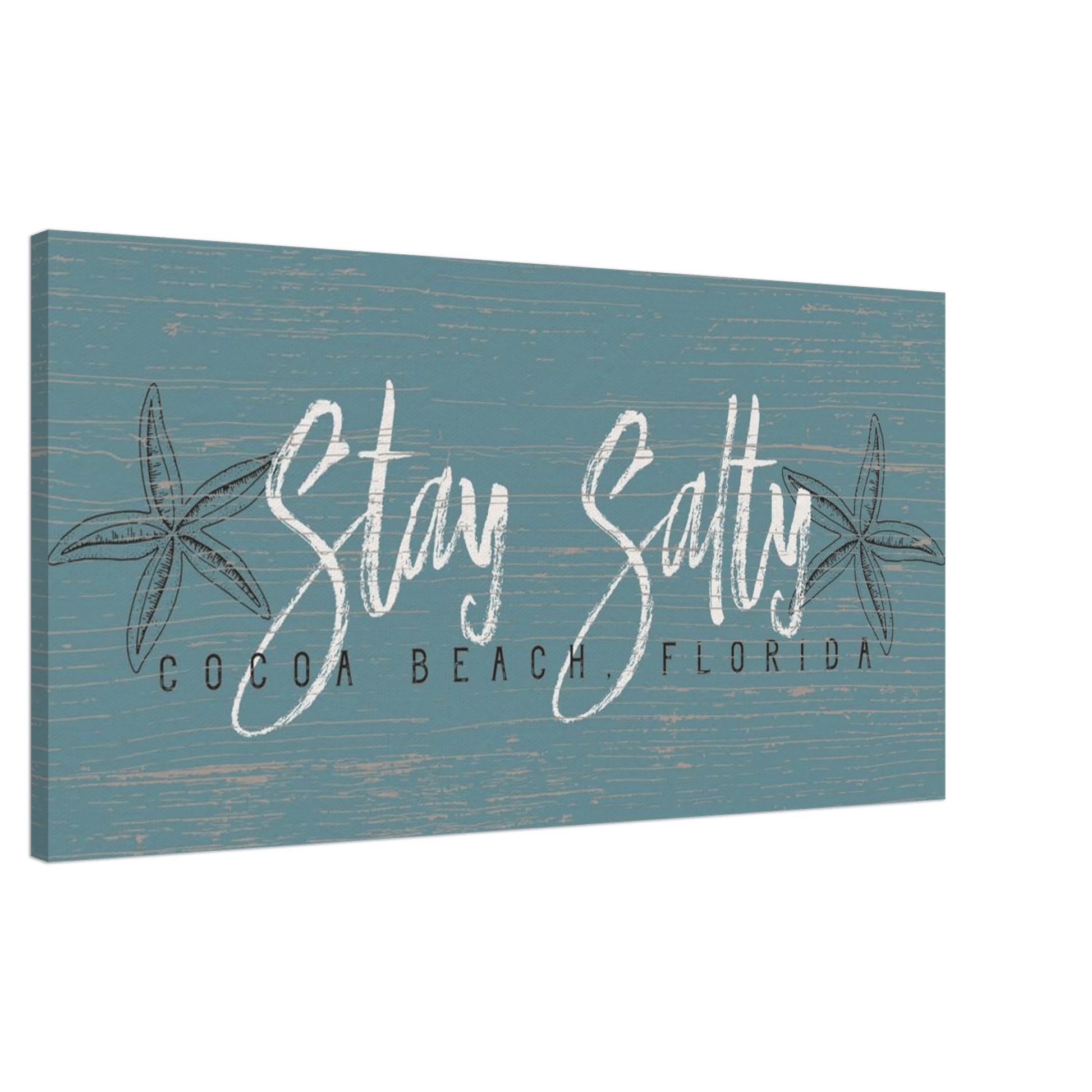Stay Salty Canvas Wall Art - Out of Office Outfitters - Print Material