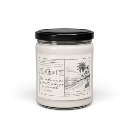 Sunsets with You Personalized Giftable Candle for Travelers - Out of Office Outfitters - Home Decor
