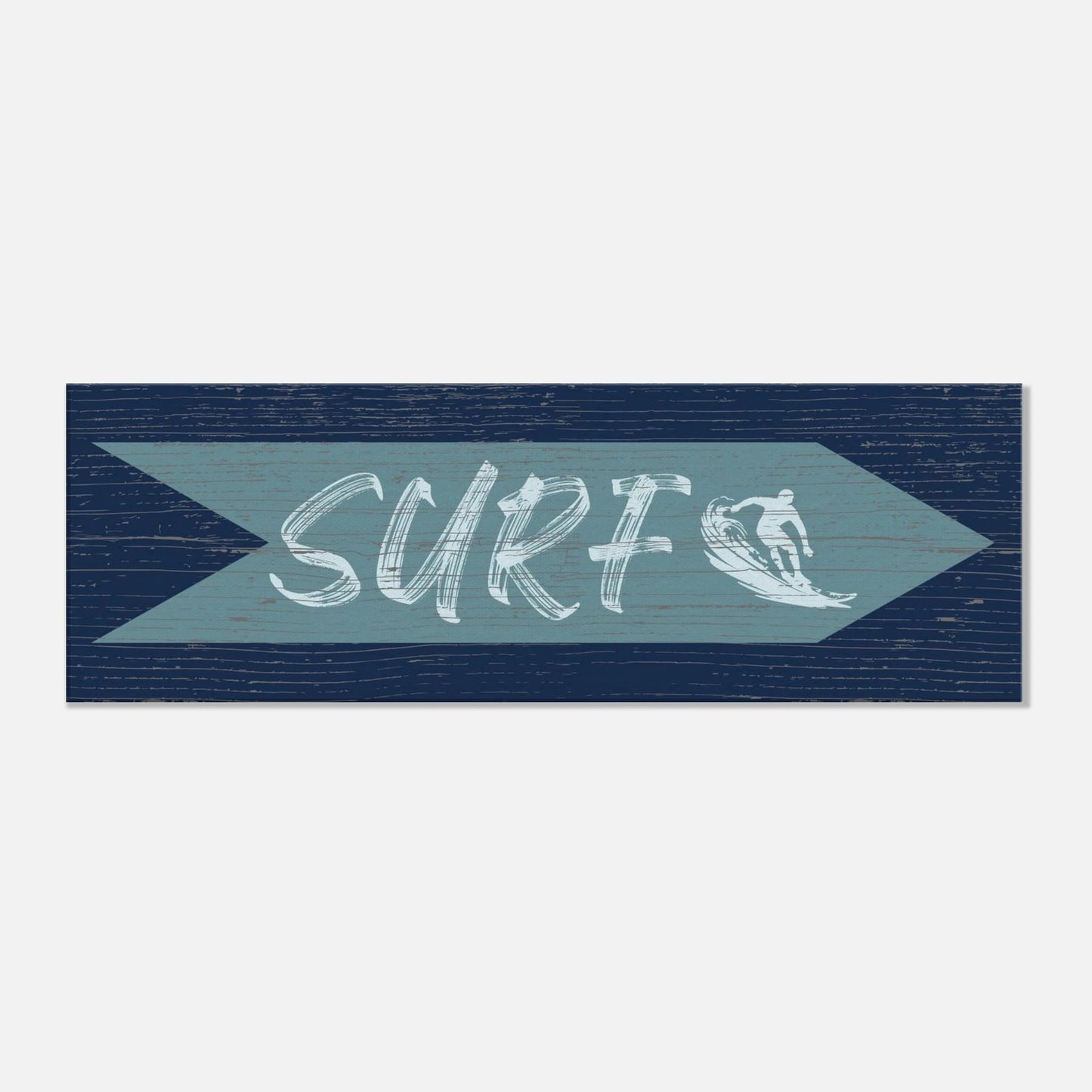 Surf Sign Canvas Wall Art - Out of Office Outfitters - Print Material