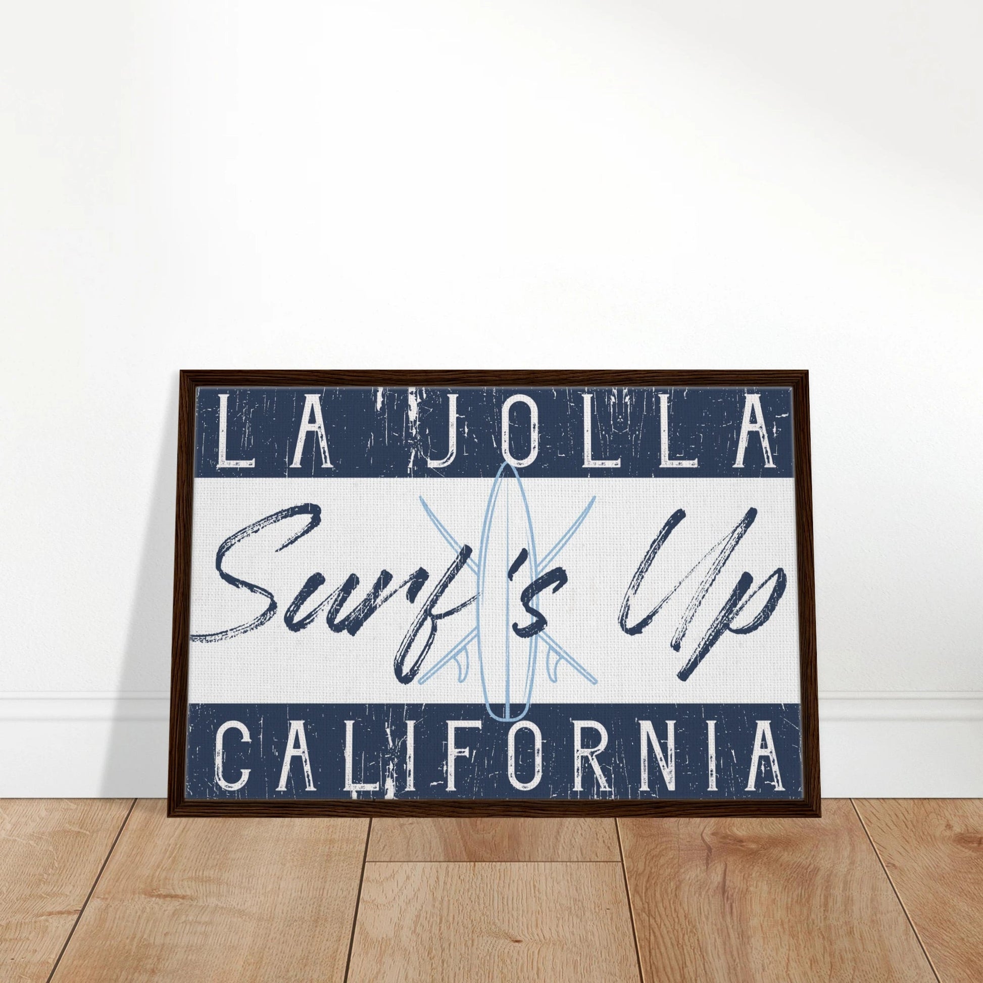 Surf's Up Custom Location Canvas Wall Art - Out of Office Outfitters - Print Material