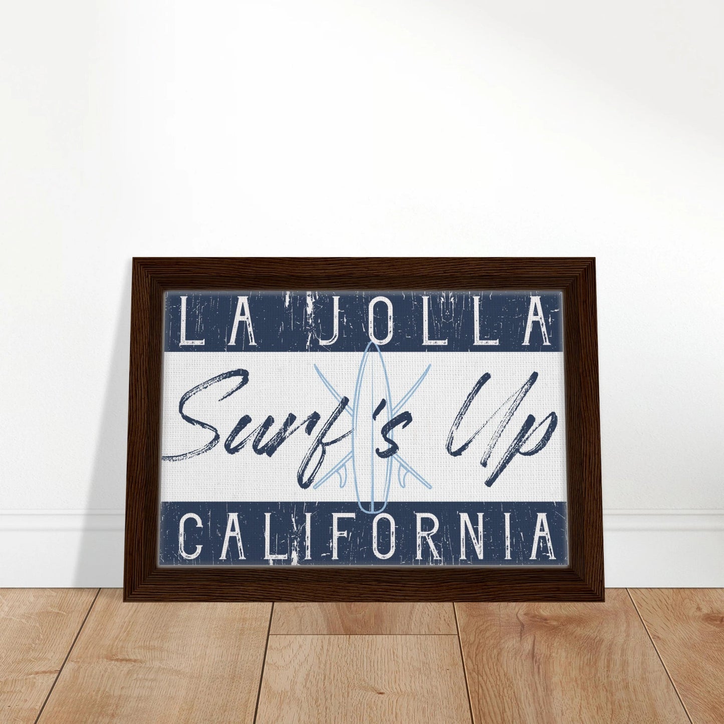 Surf's Up Custom Location Canvas Wall Art - Out of Office Outfitters - Print Material