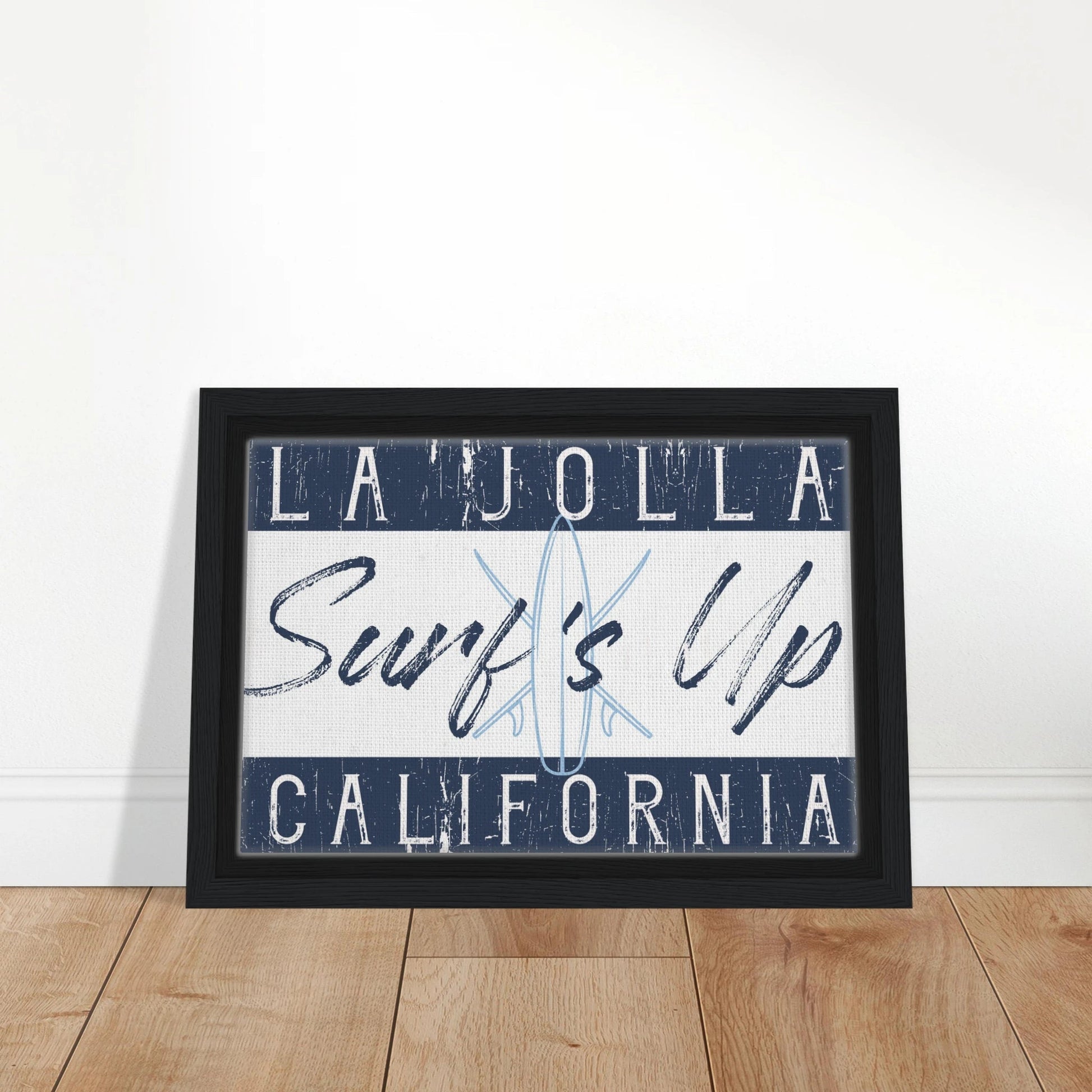 Surf's Up Custom Location Canvas Wall Art - Out of Office Outfitters - Print Material