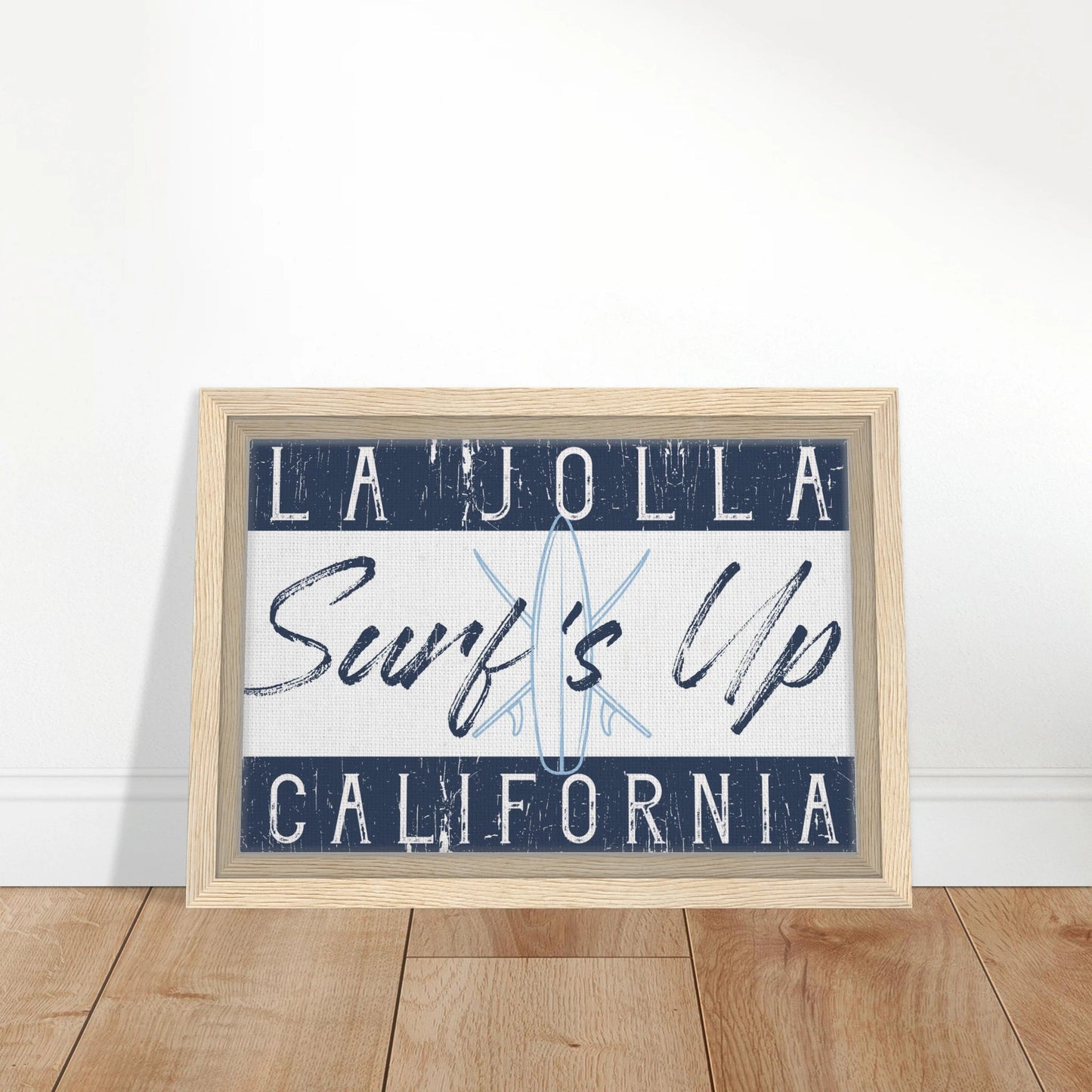 Surf's Up Custom Location Canvas Wall Art - Out of Office Outfitters - Print Material