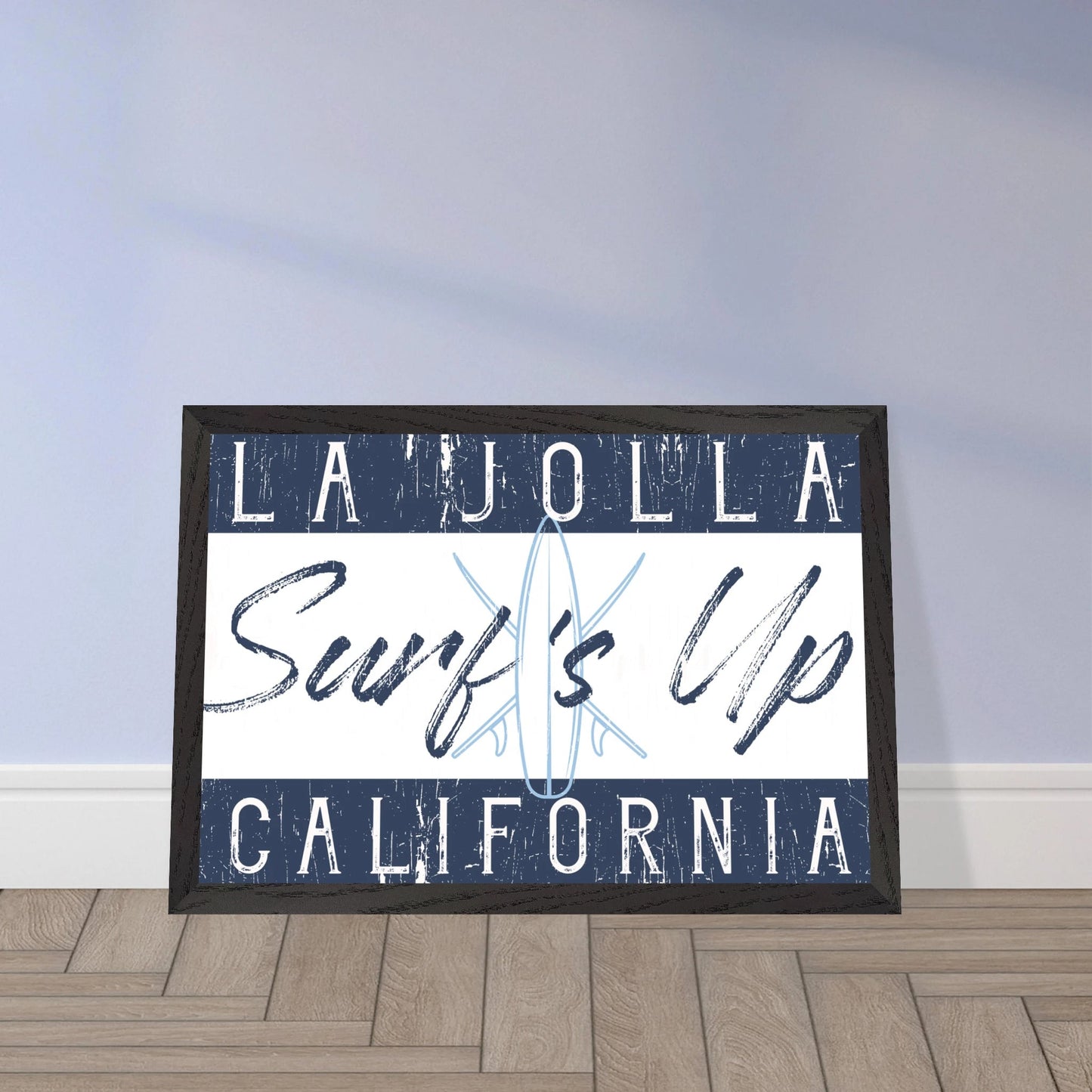 Surf's Up Custom Location Canvas Wall Art - Out of Office Outfitters - Print Material