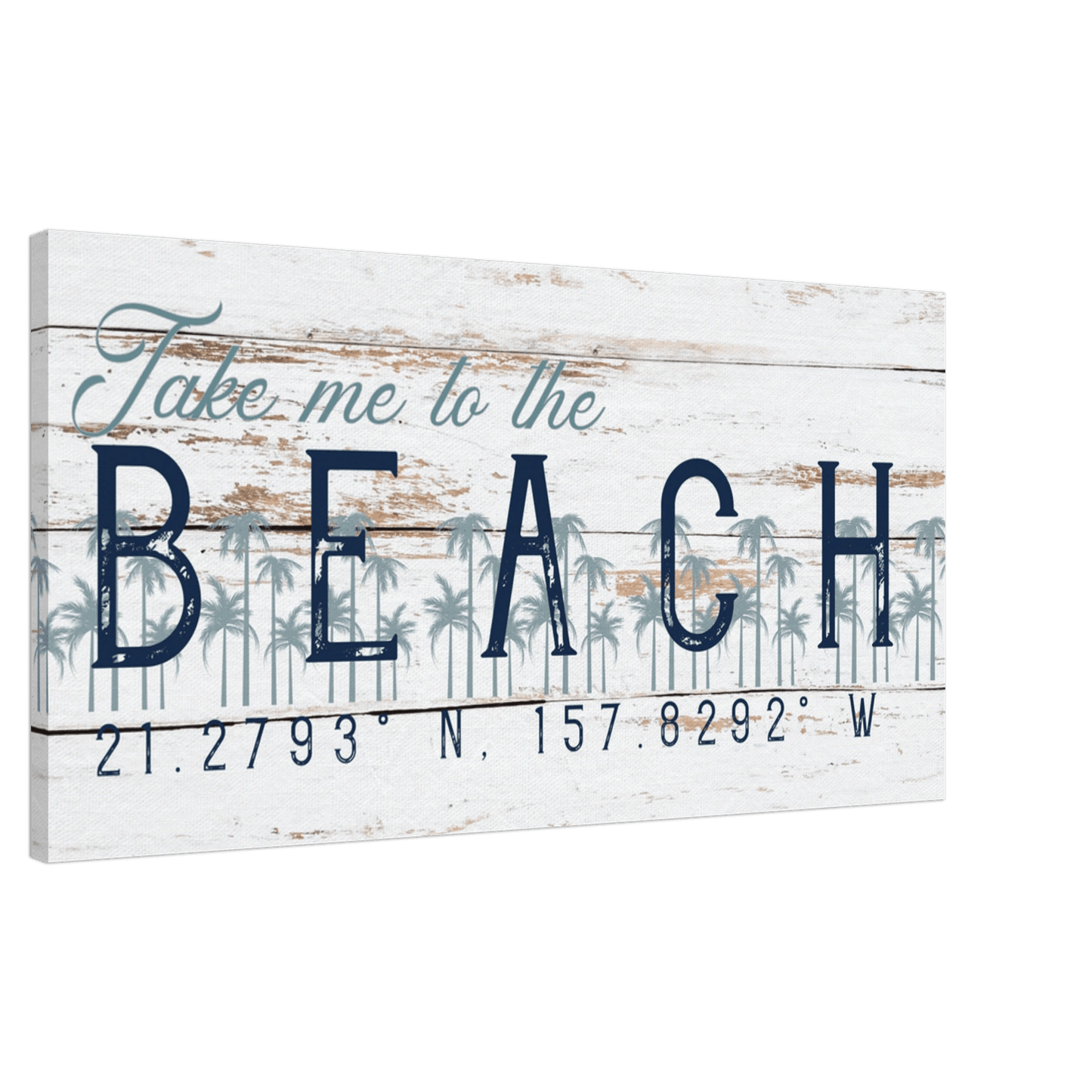 Take me to the Beach Canvas Wall Art - Out of Office Outfitters - Print Material