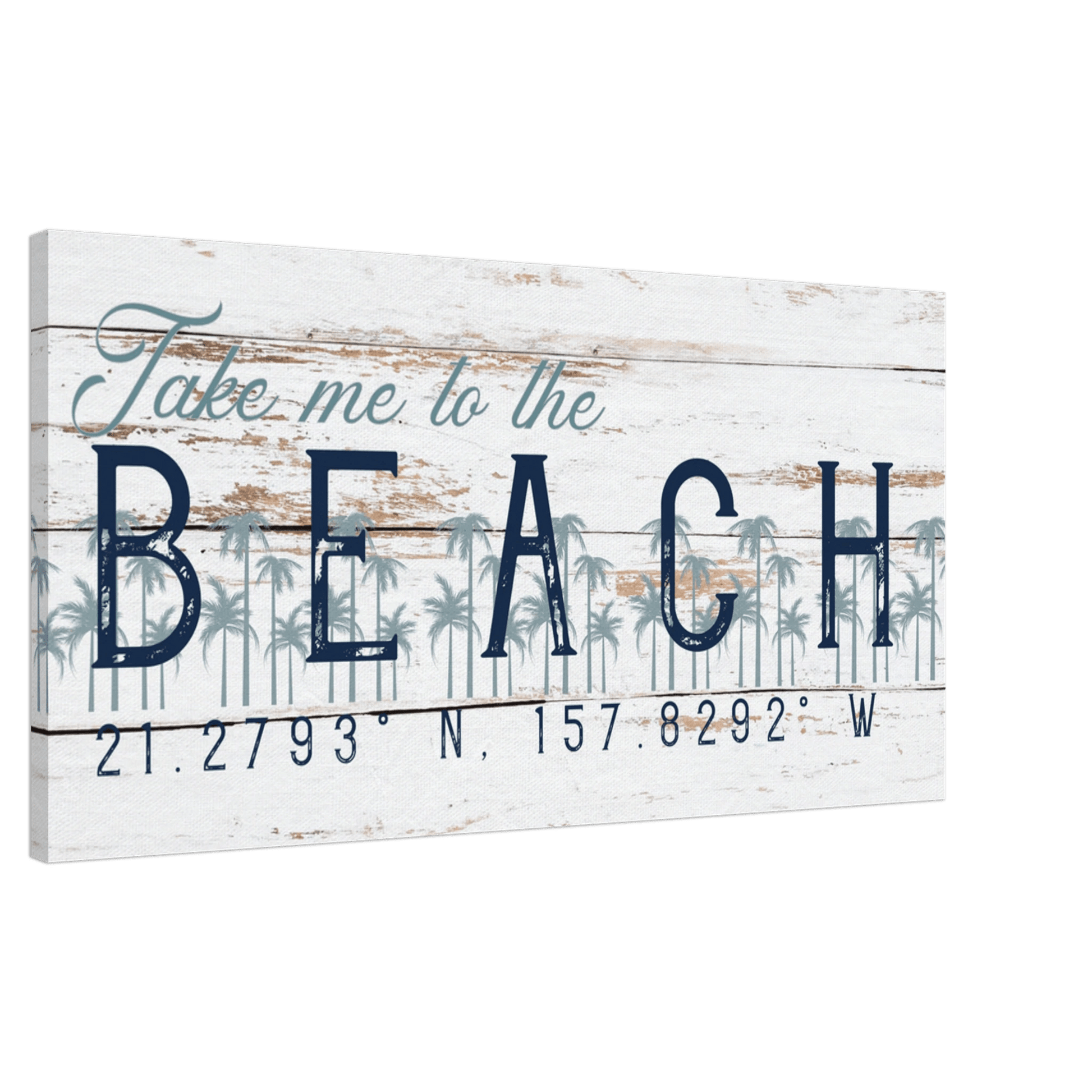 Take me to the Beach Canvas Wall Art - Out of Office Outfitters - Print Material