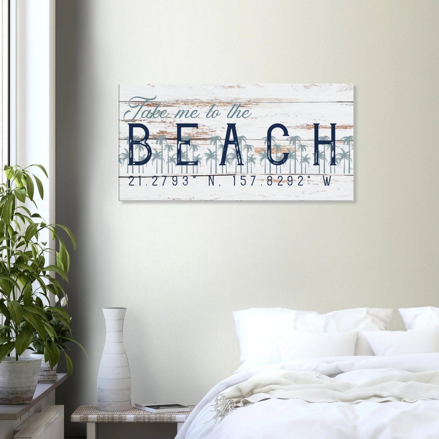 Take me to the Beach Canvas Wall Art - Out of Office Outfitters - Print Material