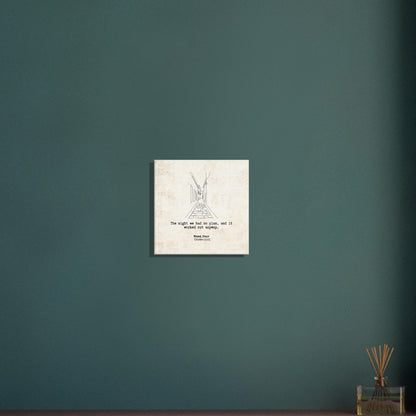 "The Night We Had No Plan" - Personalized Travel Micro Memory Canvas - Out of Office Outfitters - 