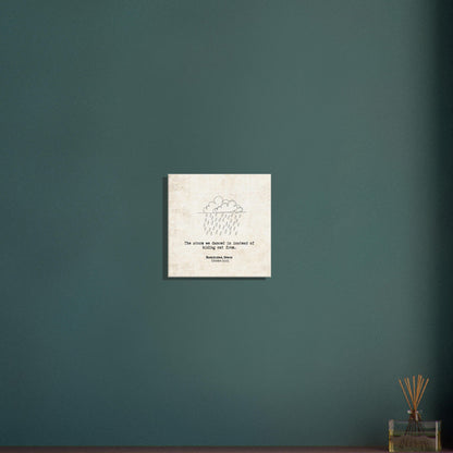 "The Storm We Danced In" - Personalized Travel Micro Memory Canvas - Out of Office Outfitters - 