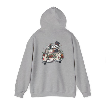 Til Death Personalized Wedding Hoodie - Out of Office Outfitters - Hoodie