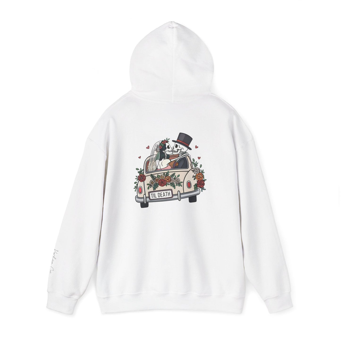 Til Death Personalized Wedding Hoodie - Out of Office Outfitters - Hoodie