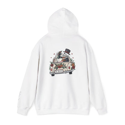 Til Death Personalized Wedding Hoodie - Out of Office Outfitters - Hoodie