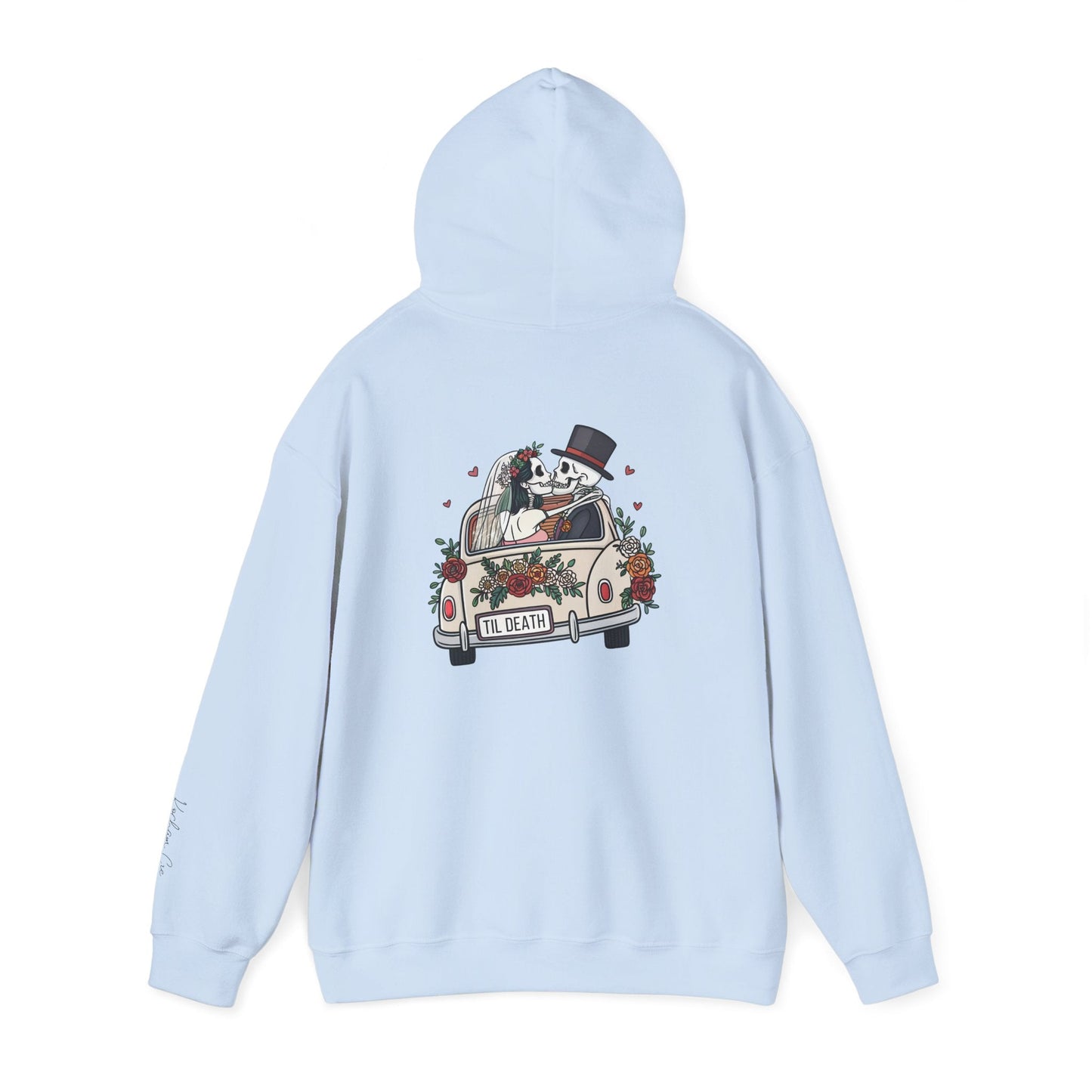 Til Death Personalized Wedding Hoodie - Out of Office Outfitters - Hoodie