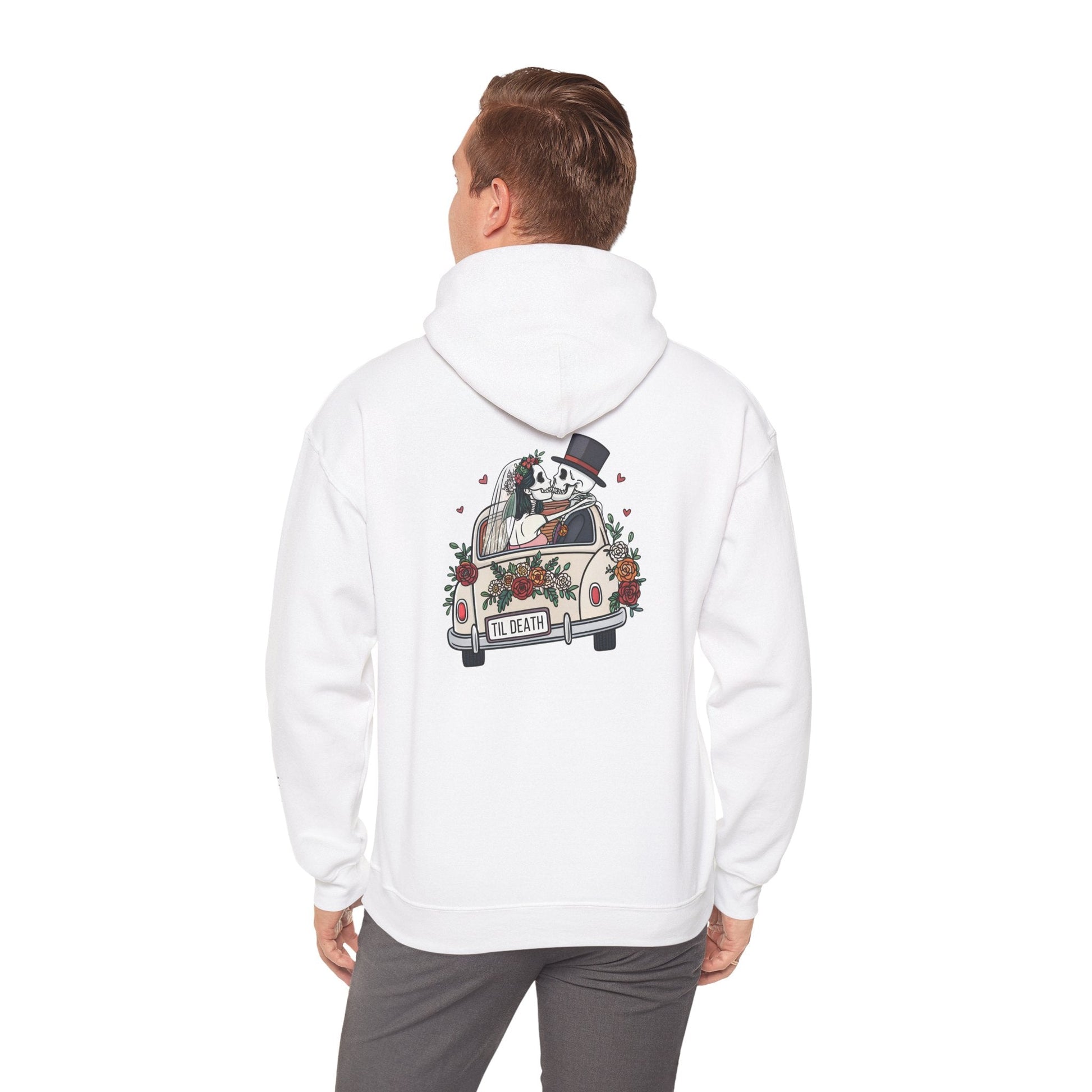 Til Death Personalized Wedding Hoodie - Out of Office Outfitters - Hoodie