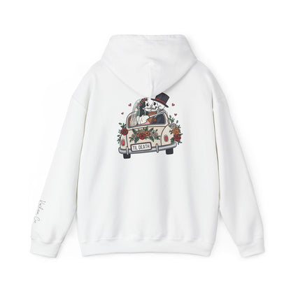 Til Death Personalized Wedding Hoodie - Out of Office Outfitters - Hoodie