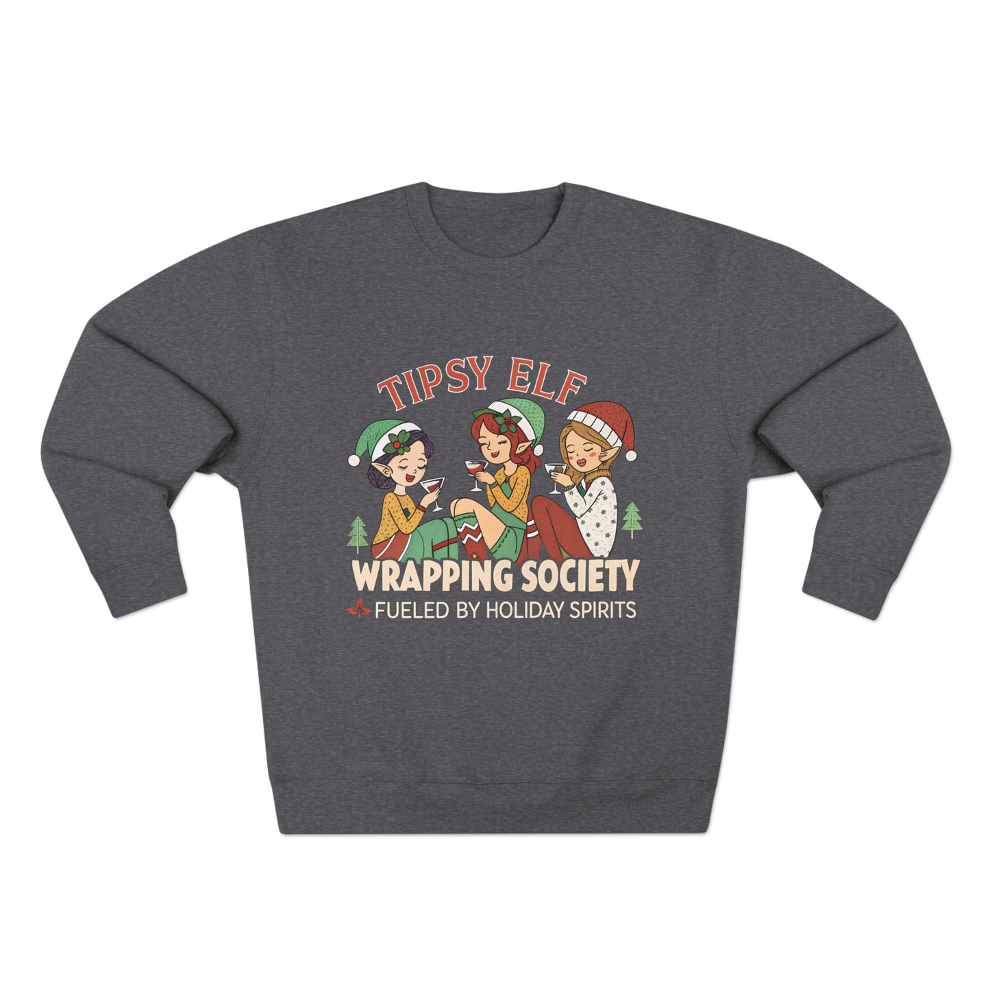 Tipsy Elf Wrapping Society Christmas Sweatshirt - Out of Office Outfitters - Sweatshirt