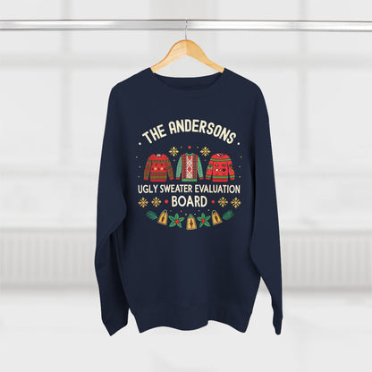 Ugly Sweater Evaluation Board Christmas Sweatshirt - Out of Office Outfitters - Sweatshirt