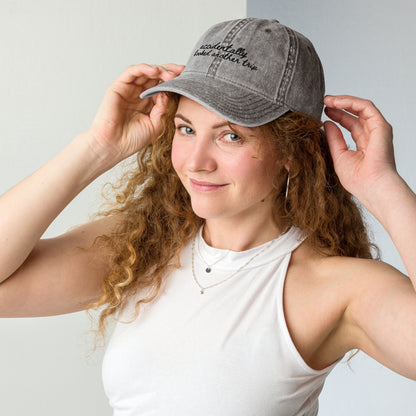 "Accidentally Booked Another Trip" - Funny Travel Hat for Vacation Planners - on woman