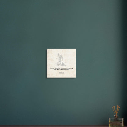 "When We Danced in the Street" - Personalized Travel Micro Memory Canvas - Out of Office Outfitters - 