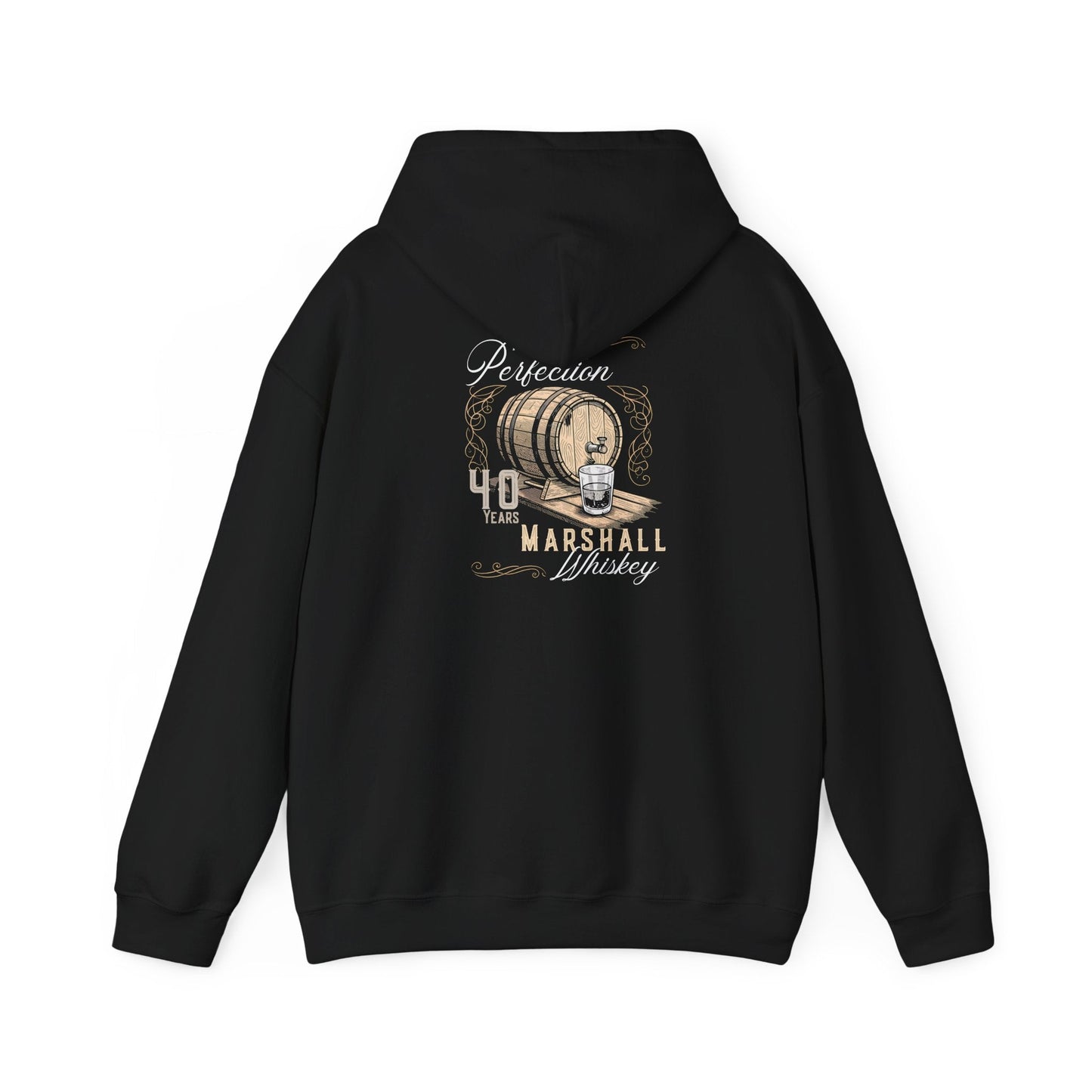 Whiskey Aged to Perfection Personalized Birthday Hoodie - Out of Office Outfitters - Hoodie