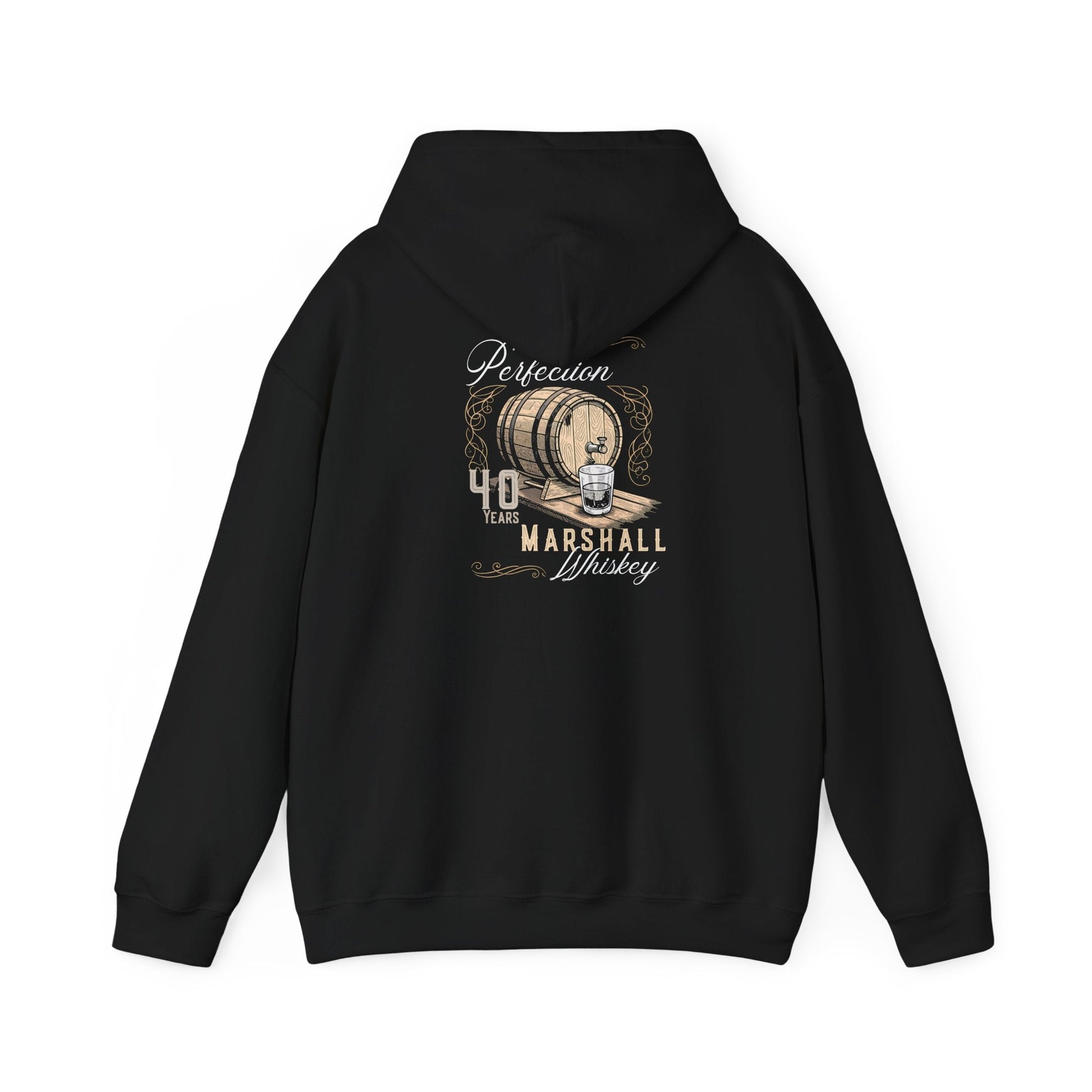 Whiskey Aged to Perfection Personalized Birthday Hoodie - Out of Office Outfitters - Hoodie