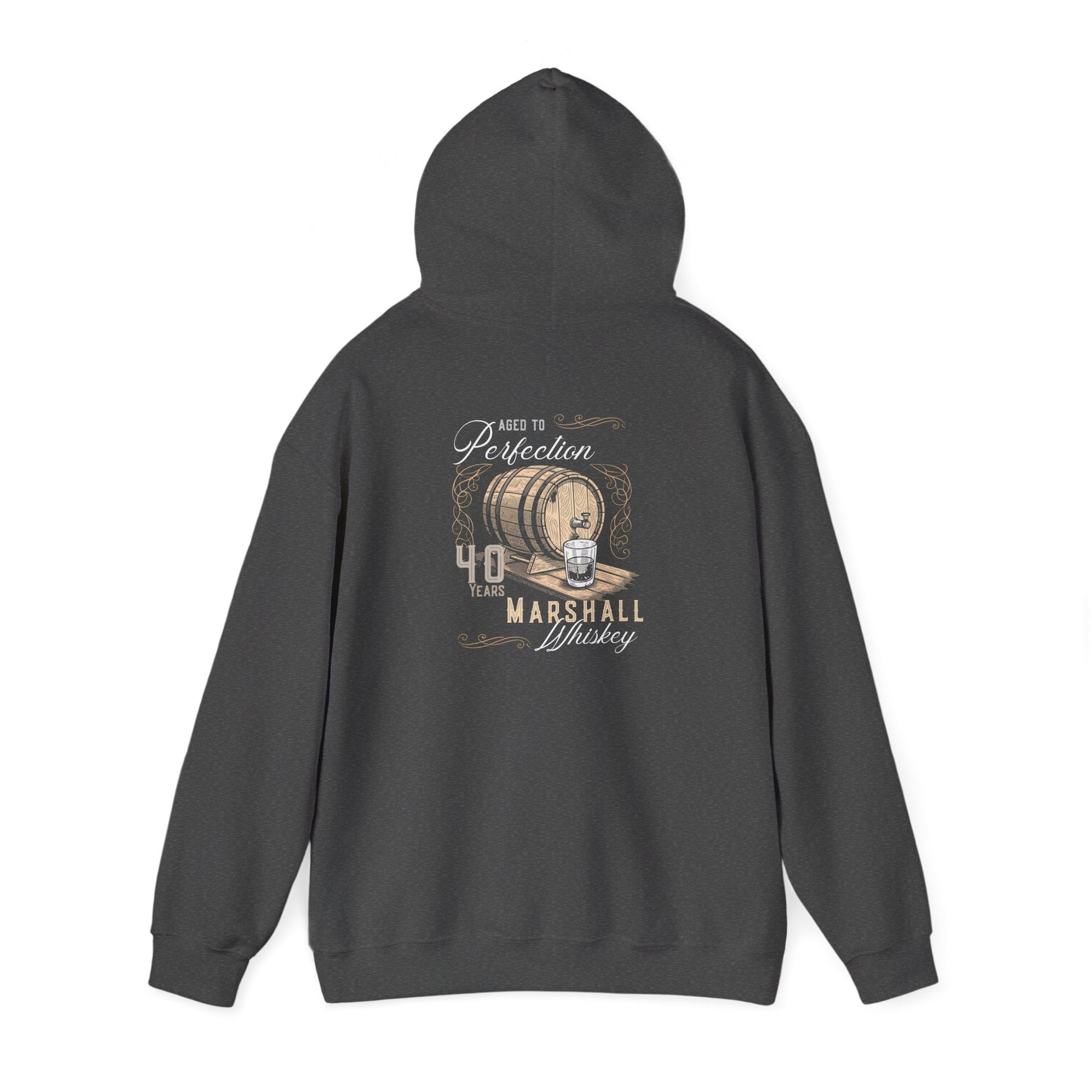Whiskey Aged to Perfection Personalized Birthday Hoodie - Out of Office Outfitters - Hoodie