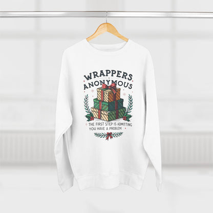 Wrappers Anonymous Christmas Sweatshirt - Out of Office Outfitters - Sweatshirt